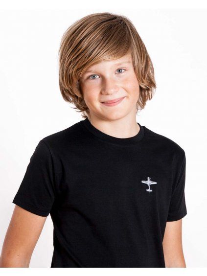 Aerobatics logo kids t-shirt (silver edition)