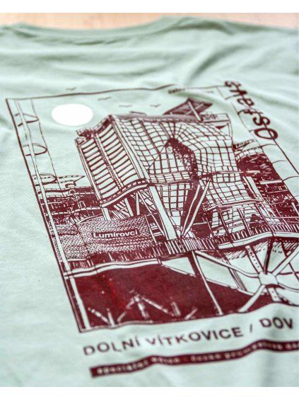 cappuccino tricko s potiskem vitkovice slon lumirovci zada detail