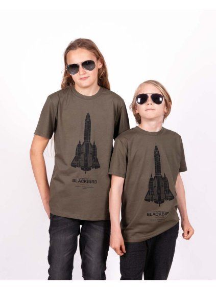 detske tricko s potiskem letadlo blackbird eeroplane