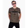 khaki tricko s letadlem focke wulf fw190 eeroplane