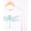 tricko s potiskem vazka lucie tatarova dragonfly tshirt detail