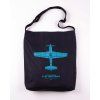taska pres rameno s letadlem p51 mustang znacka eeroplane 01
