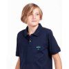 detske navy polo tricko spitfire pilot eeroplane