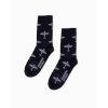 ponozky spitfire raf socks black eeroplane