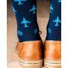 boeing737 socks for pilot navy eeroplane03