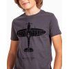 aviation kids tshirt spitfire detske tricko s letadlem eeroplane asfalt01
