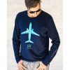 navy long sleeve tshirt boeing737 tricko dlouhy rukav eeroplane02