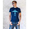 nice aviation tshirt messerschmitt262 tricko s letadlem eeroplane navy02