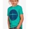 detske tricko glider in wave zelene eeroplane