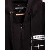 černá mikina se zipem pro pilota kluzáku, značka Eero Plane / Black zip hoodie Glider Pilot, designed and produced by Eero Plane