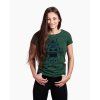 CZ : Dámské tričko s broukem tesařík alpský, organická bavlna, autor Lucie Tatarová  / ENG: Women t-shirt with beetle Rosalia alpina, organic cotton and hand printed by water based inks, artist : Lucie Tatarova