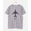 mens aviation t shirt mriya antonov225 dark heather gray eeroplane