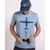 panske tricko s potiskem letadlo pilatus pc12 organicka bavlna eeroplane