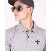 panske polo tricko s letadlem extra 330 sedy melir znacka eeroplane