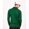 aviation mens glider polo long sleeve green sailplane clothing by eeroplane
