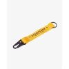 yellow nylon carabin key holder glider pilot by eeroplane01