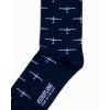 glider socks ponozky vetron eeroplane navy04